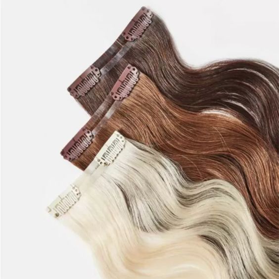 human hair extensions