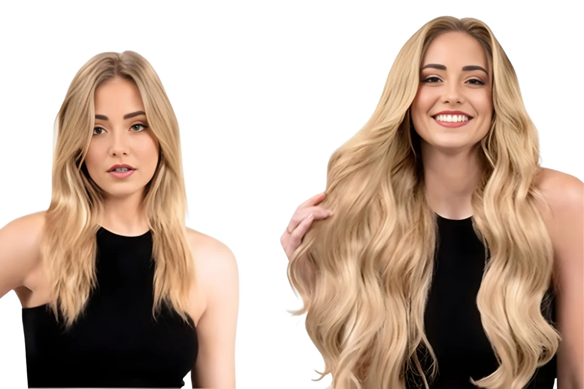 Clip-in hair extensions