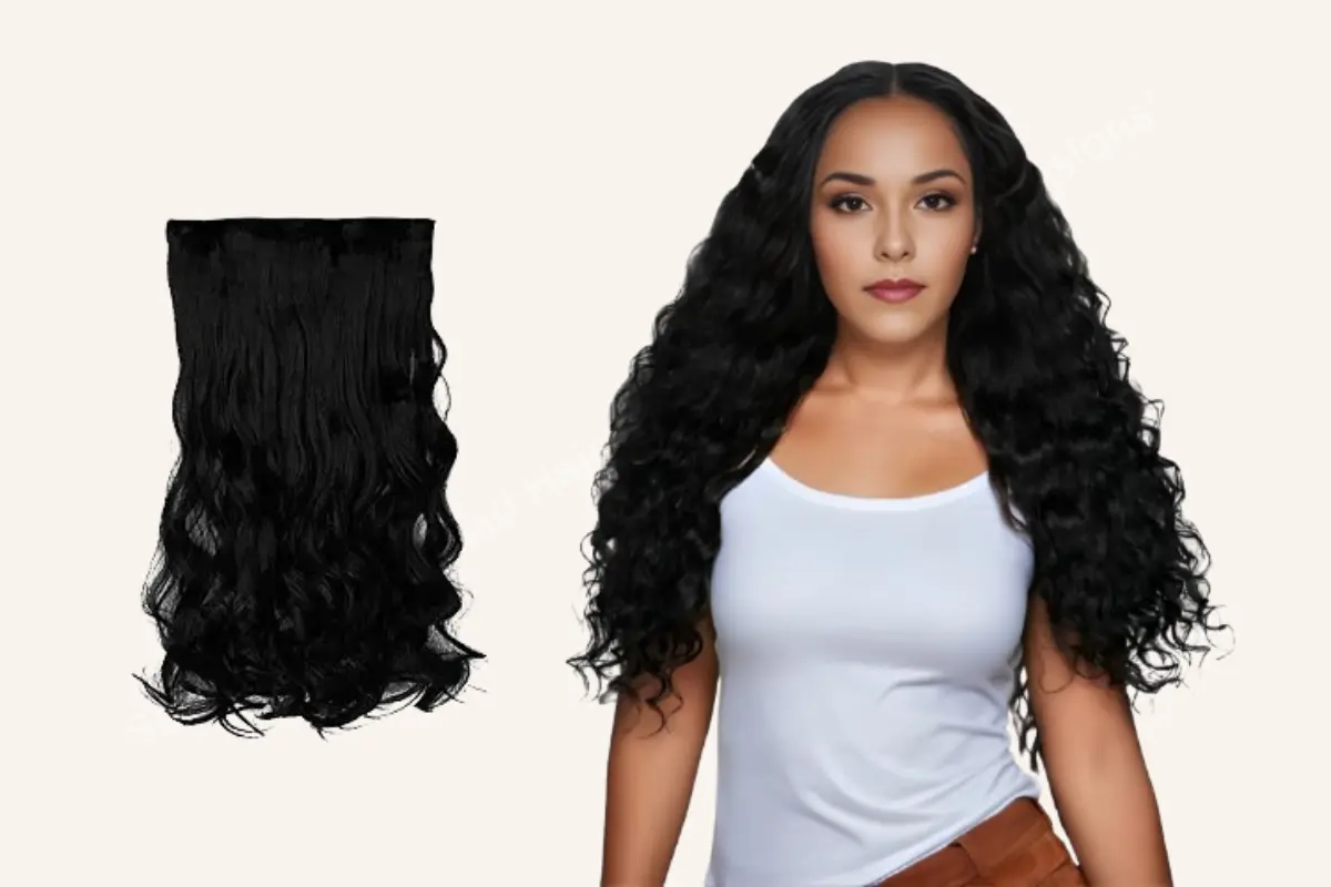 black curly human hair extensions