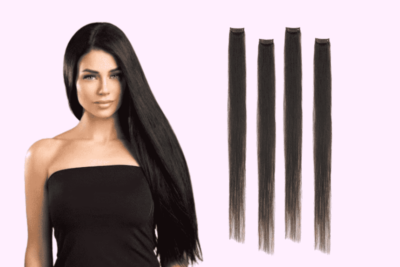 Clip- in Hair Streaks for Straight Hair