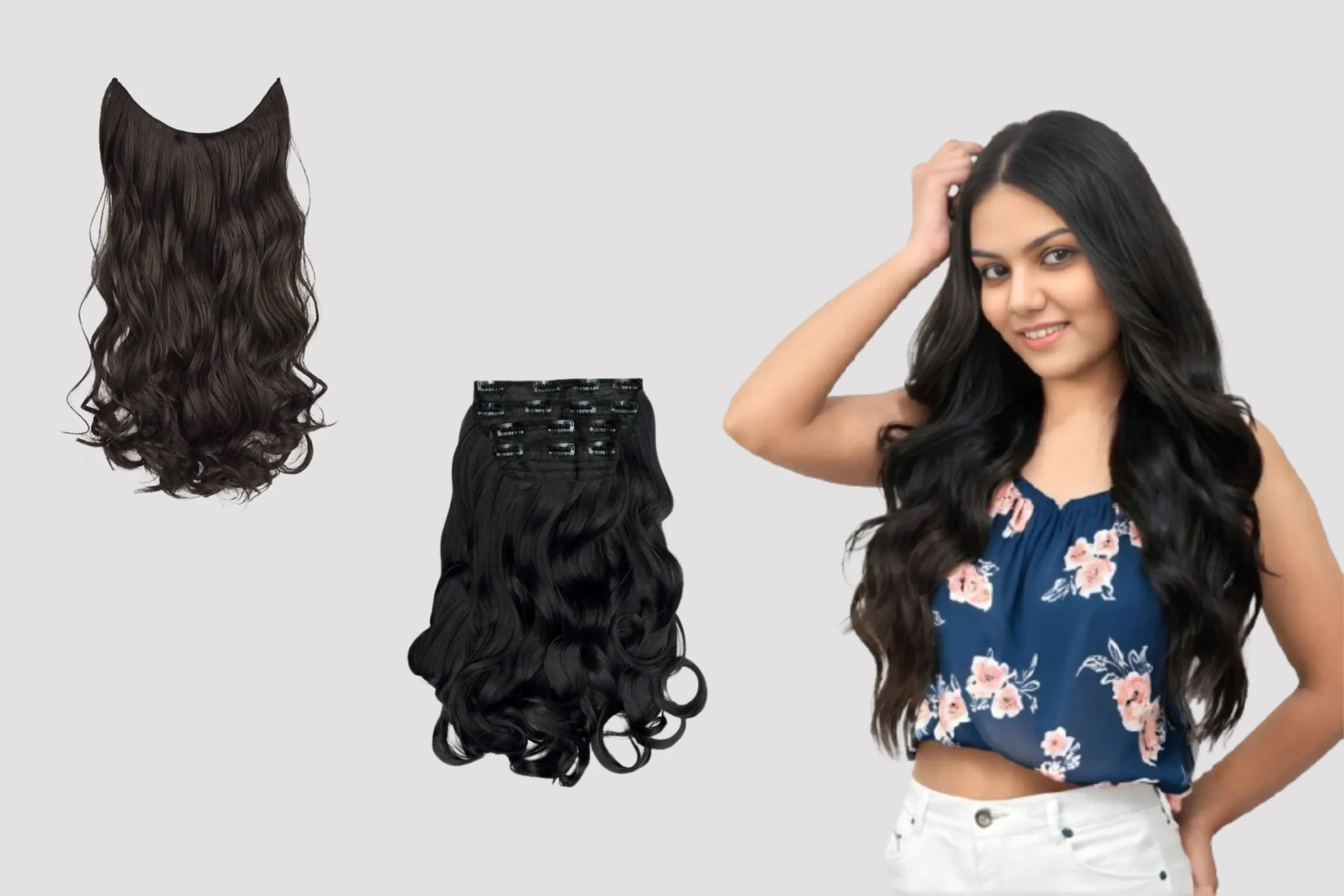 Real Human Hair Extensions